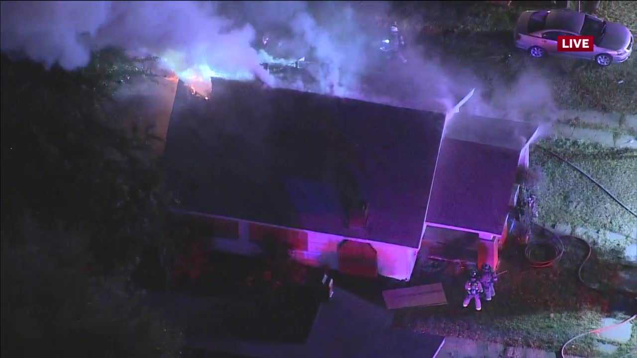 Oklahoma City Crews Are Fighting The Fire At Home On The Northwest Side ...