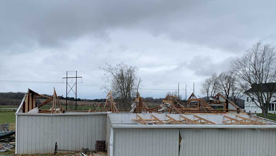 Weather service confirms 3 tornadoes touched down in Kentucky during storm