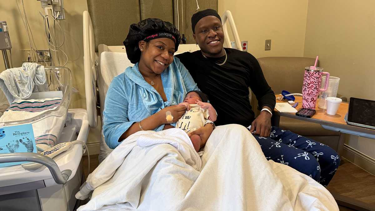 'A blessing:' Meet the first baby born in 2026 at Baptist Medical Center in Jackson