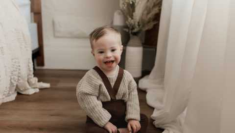 Malcom toddler and family travel to New York for Times Square presentation