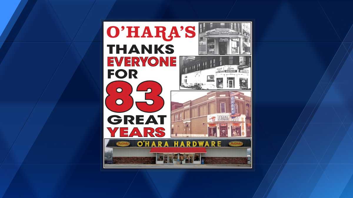 Iowa hardware store closing after 83 years in business