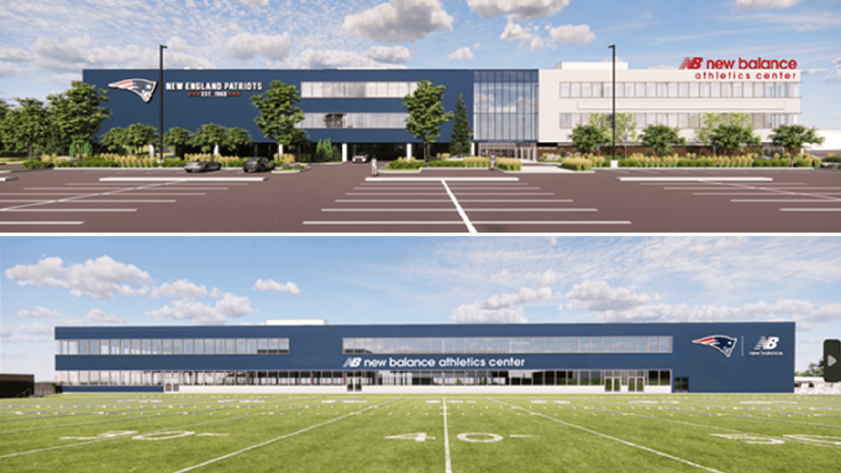 New Balance, Patriots announce deal including new training facility