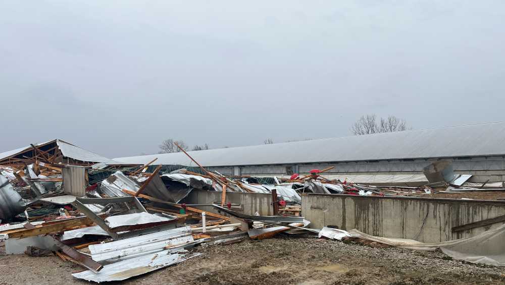 8 tornadoes touched down in Indiana during weekend storms