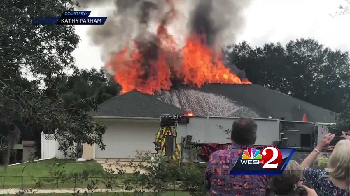 Lightning sparks devastating Volusia County house fire
