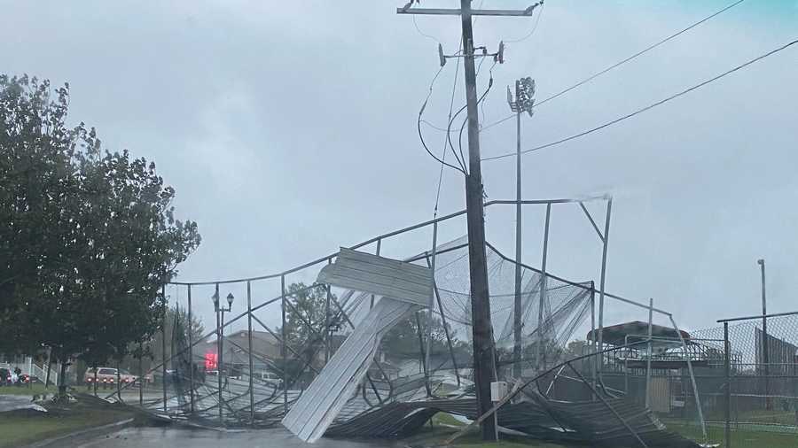 PHOTOS Hurricane Zeta causes widespread damage in southeast, Louisiana