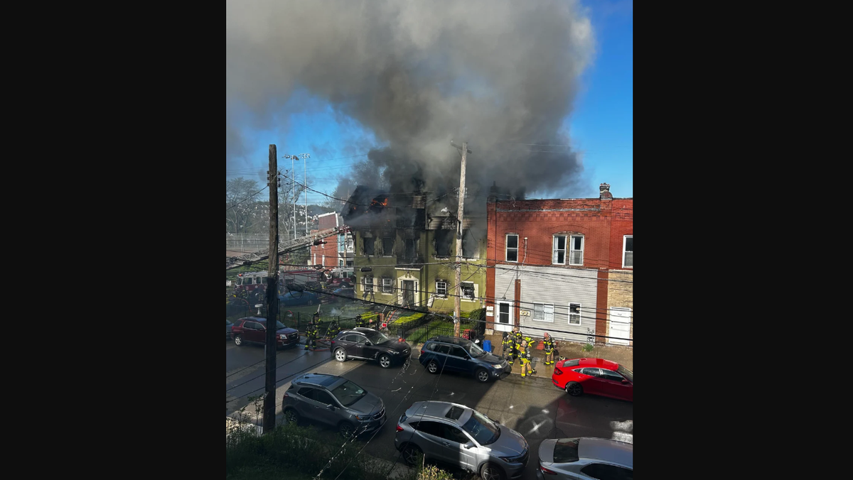 House fire caused from combustion of construction materials in South Oakland House fire caused from combustion of construction materials in South Oakland