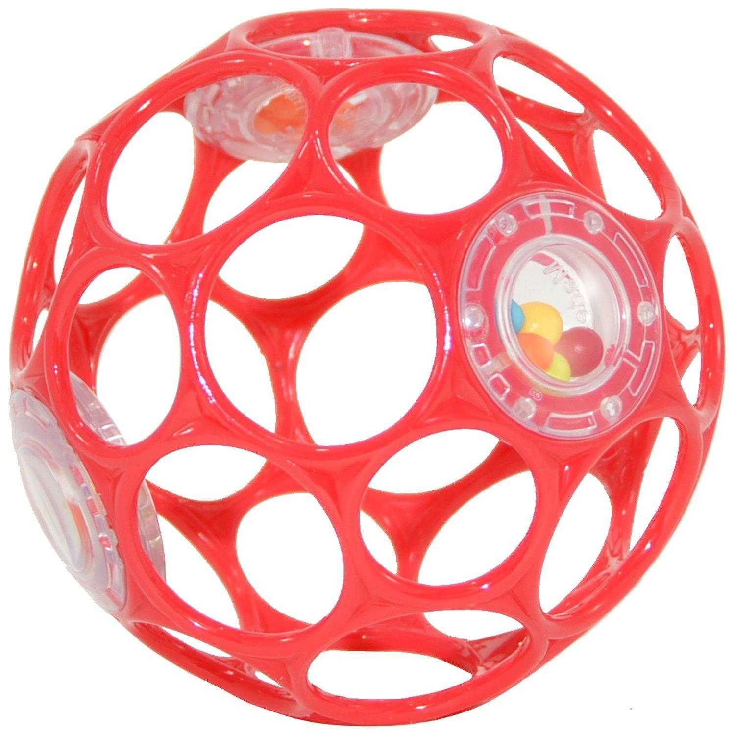 Oball rattle hot sale pink