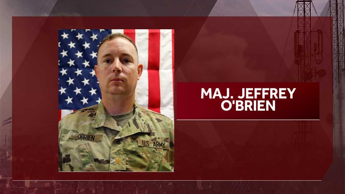 Maj. Jeffrey O'brien's family releases statement following his death in  Kuwait