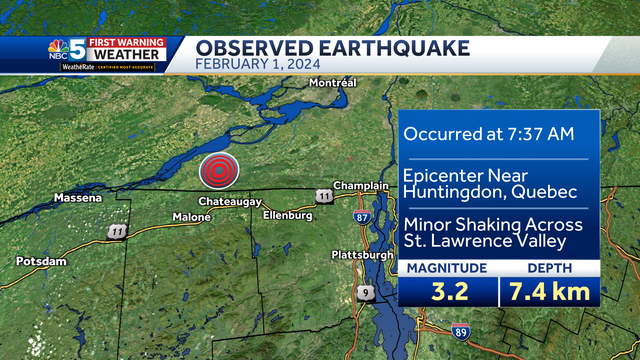 NY residents feel tremors from earthquake near Huntingdon, Quebec - Vimarsana News