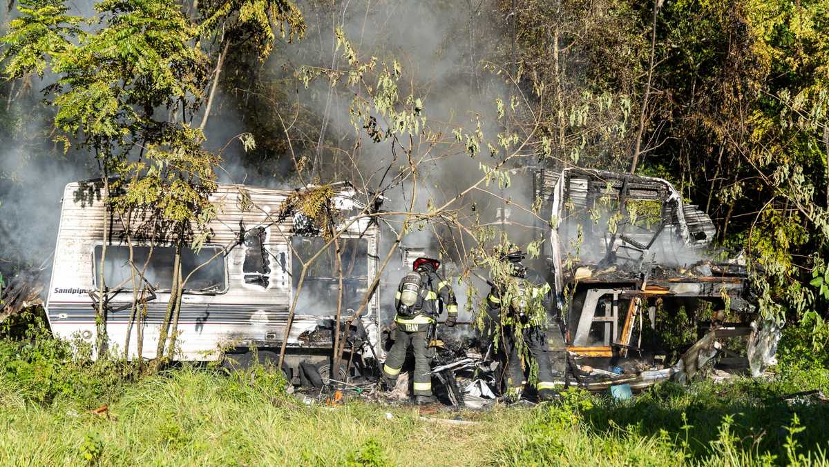 Marion County Fire Rescue: No injuries in Ocala RV fire Sunday
