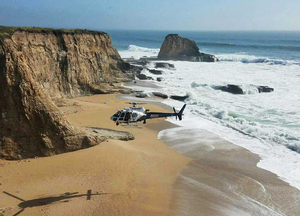 14 rescued from Panther Beach north of Santa Cruz