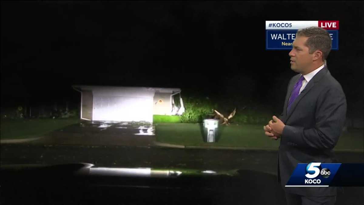Overnight storms cause damage in central Oklahoma, including OKC metro