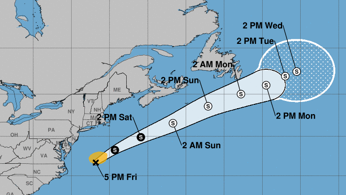 Tropical Storm Odette forms