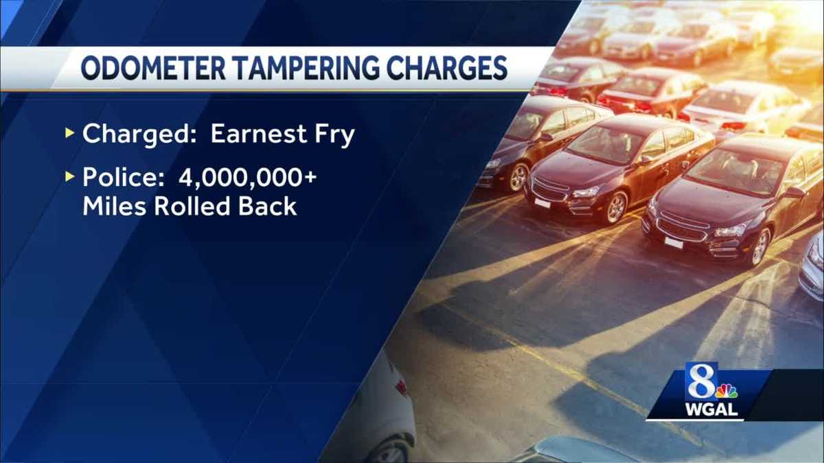 Charges filed in alleged odometer tampering scheme