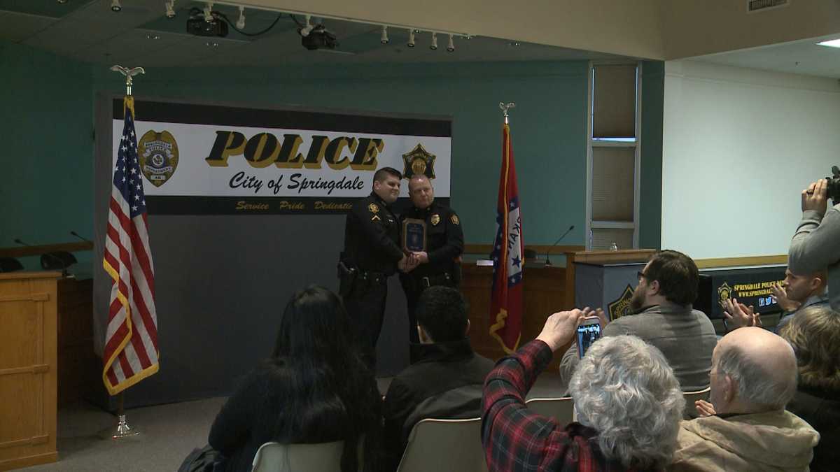 Springdale Police Officer of the Year works to return missing children