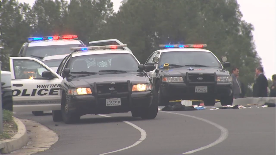 California police officer killed while responding to traffic accident