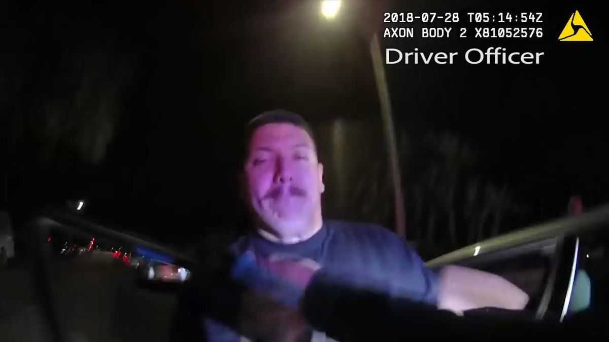 Police release video of officer being shot at pointblank range during traffic stop