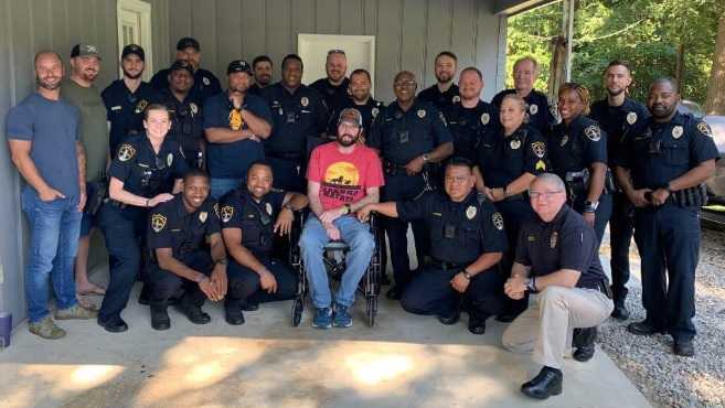 Birmingham Police officer recovering at home