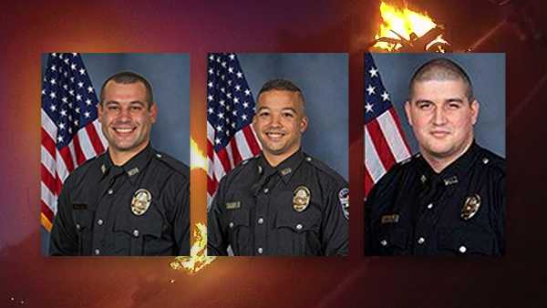 WATCH: 3 LMPD officers rescue people from burning cars just minutes before explosion - Vimarsana News