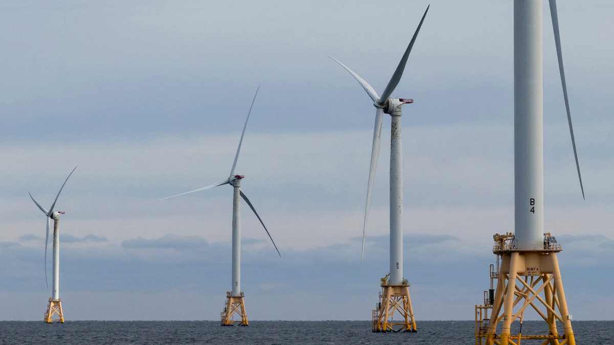 Democrats demand Trump resume a nearly completed major wind project near Rhode Island