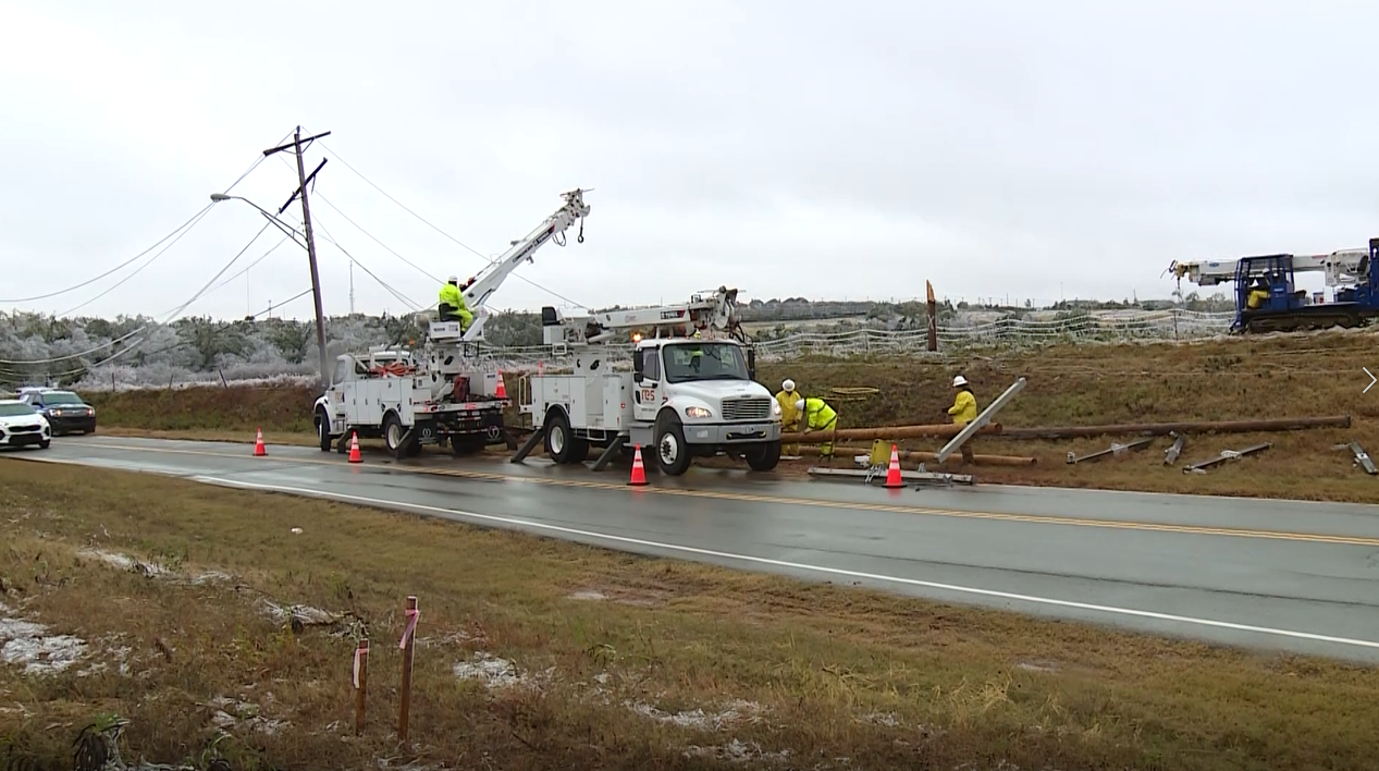 Crews Face Major Problems In Effort To Bring Back Power To Thousands Of ...