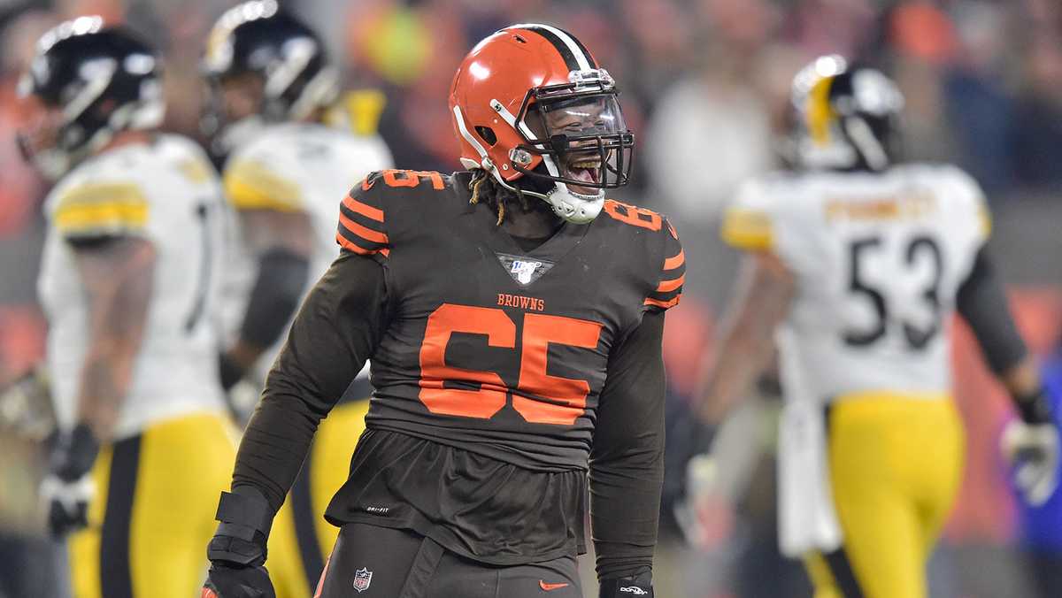 Could the Steelers' Larry Ogunjobi return to the Browns as a free agent  defensive tackle? 