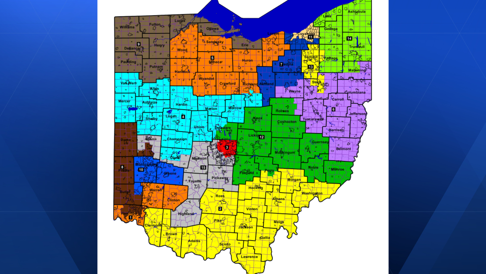 Ohio's new congressional map has been approved: See the partisan ...
