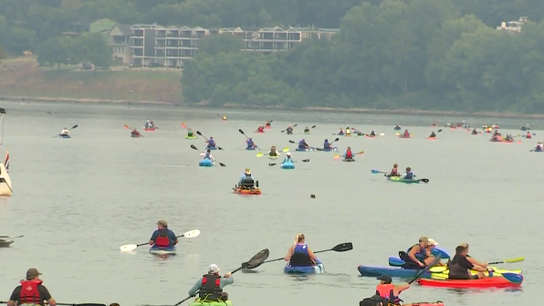 Nation's largest paddling celebration returning to Ohio River this weekend