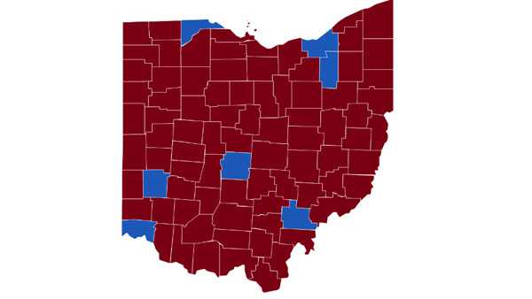 Ohio Election Results 2020 Maps Show How State Voted For President
