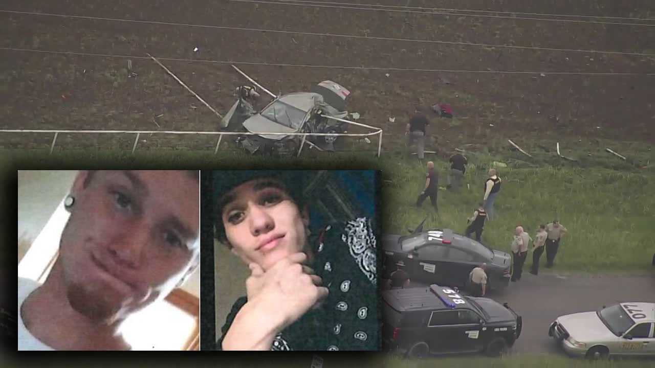 Two Wanted For Ohio Homicide Lead OHP Troopers On Chase, Crash Car In ...