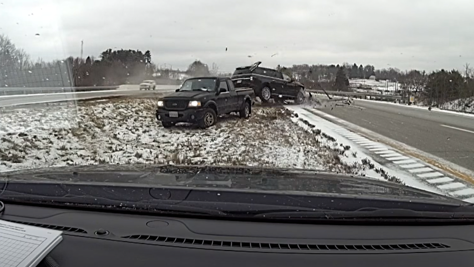 Ohio State Highway Patrol urges caution on bridges ahead of winter storm