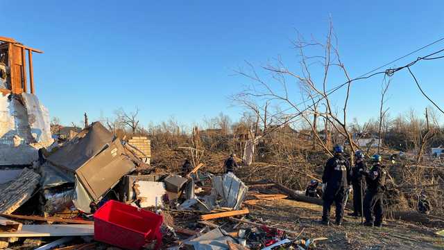 Ohio Task Force 1 searches for missing following western Kentucky tornadoes - Vimarsana News