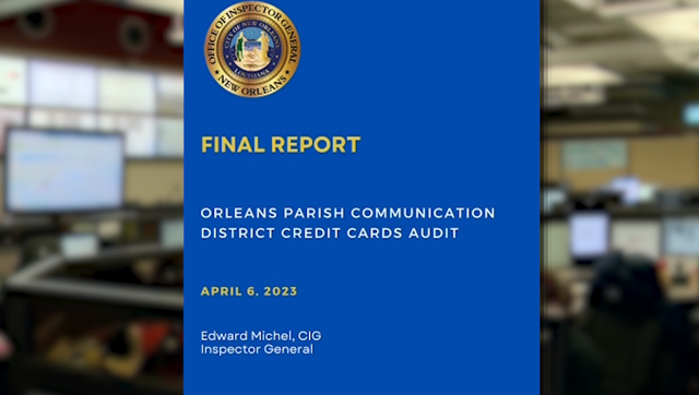 Charges by Orleans Parish Communications District questioned by OIG - Vimarsana News