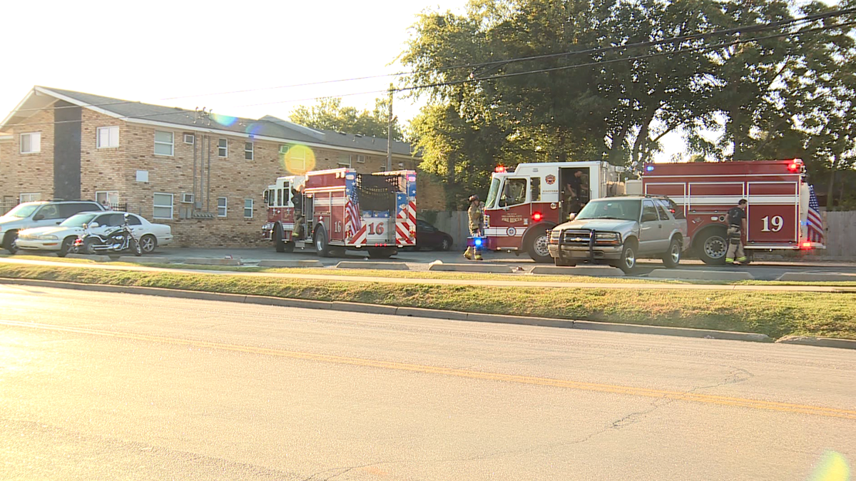 Crews responding to apartment fire in south Oklahoma City
