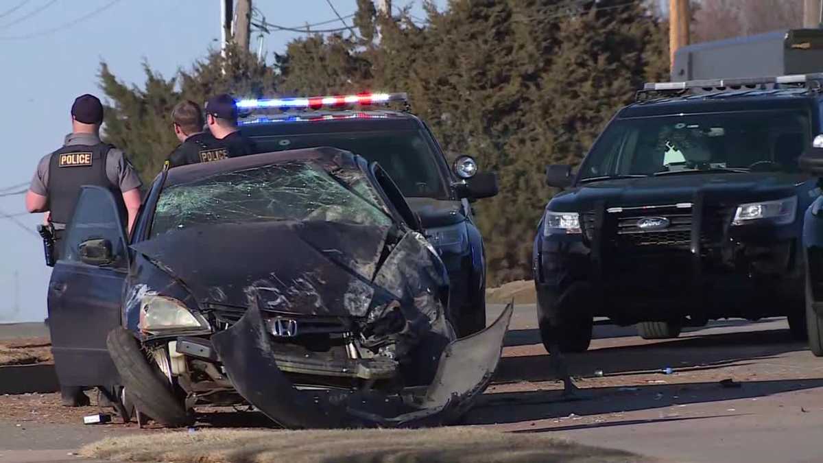 Oklahoma City Take Suspect Into Custody After High Speed Chase 8989