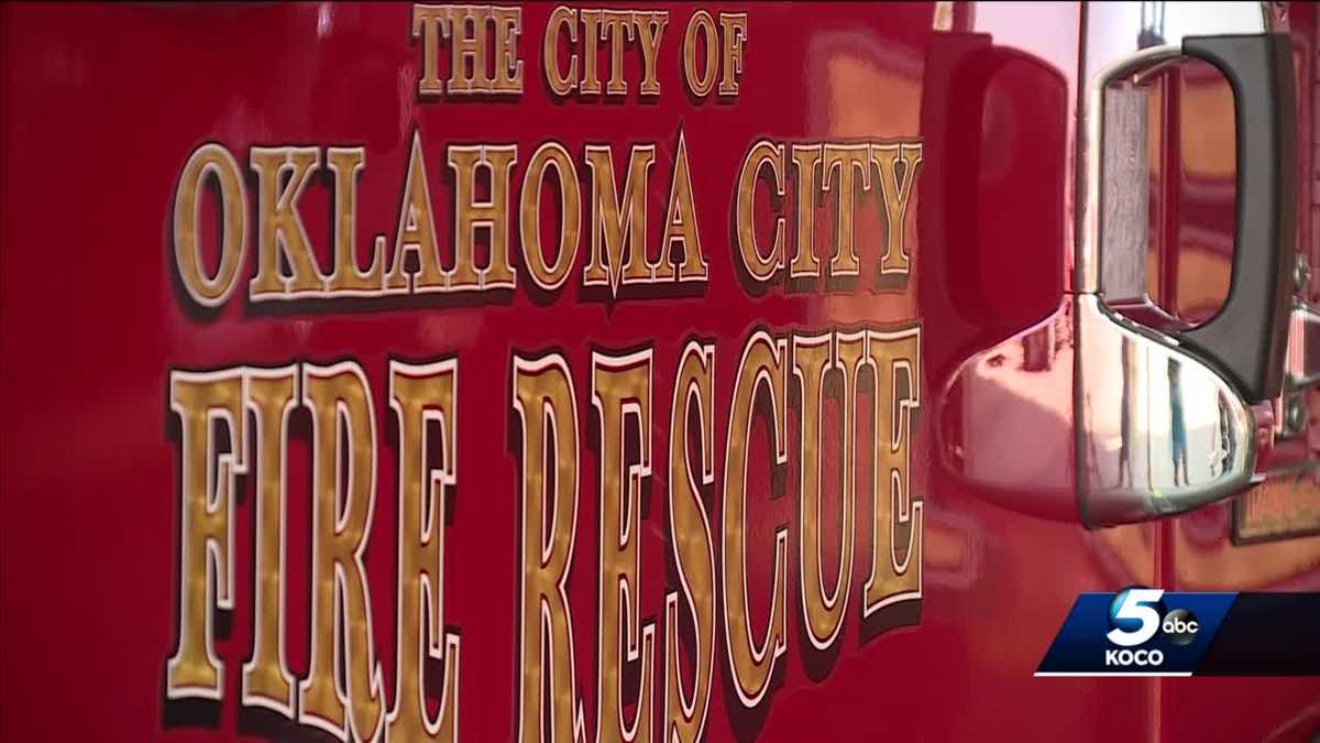 Firefighters battle house fire in northwest Oklahoma City