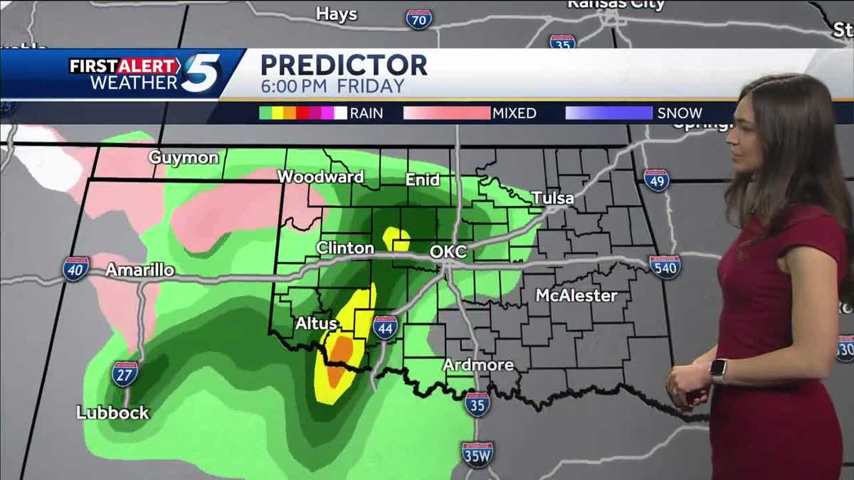FORECAST Oklahoma to see foggy morning, rainy afternoon