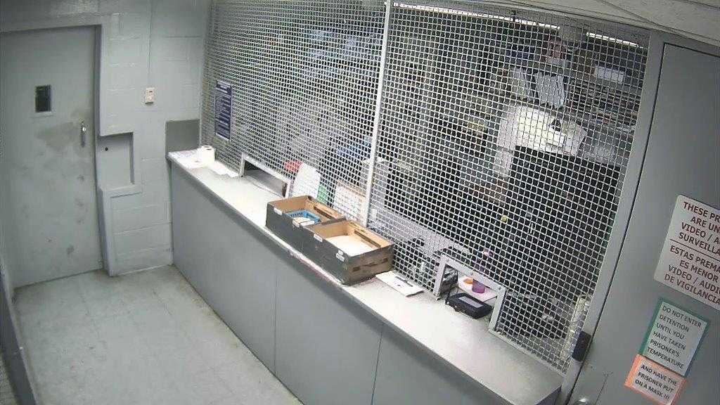 Photos show before-and-after construction at Independence Police Dept.