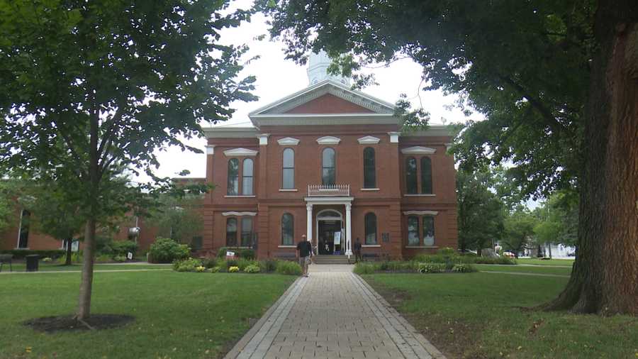 Oldham County Courthouse in La Grange, Kentucky.