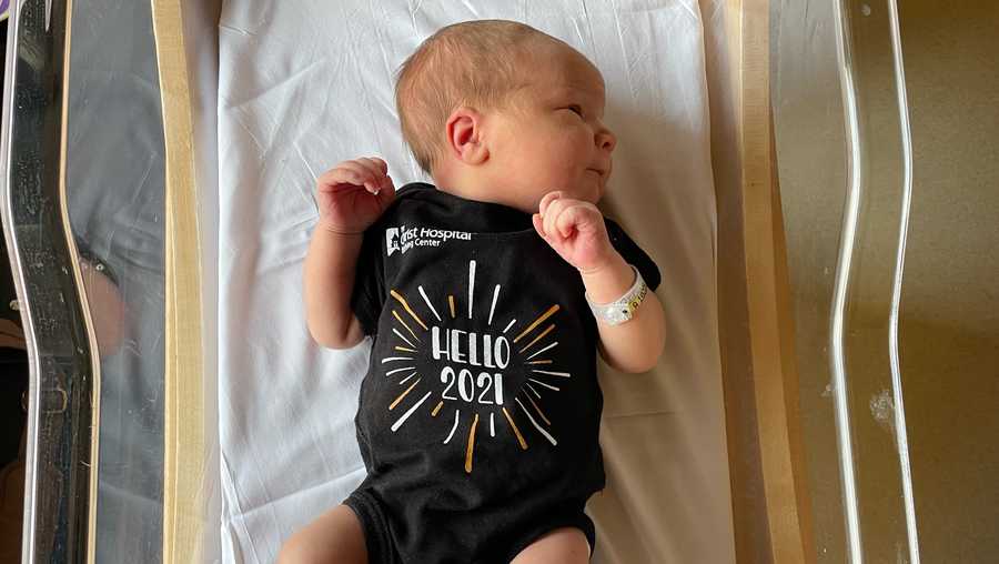 Christ Hospital giving 'Hello 2021' onesies to newborns born New Year's