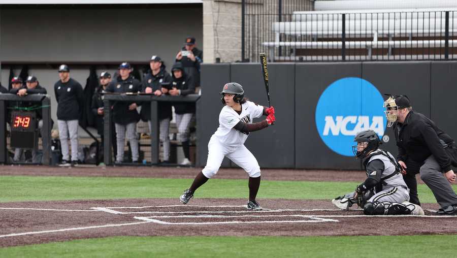 Olivia Pichardo became the first woman to play in a Division I baseball game.