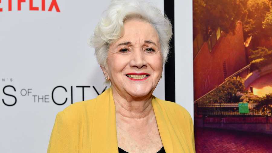 Olympia Dukakis attends the "Tales of the City" New York premiere at The Metrograph on June 03, 2019 in New York City.