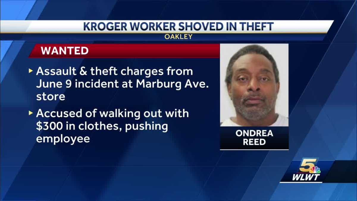 Man accused of theft, assault at Kroger in Oakley