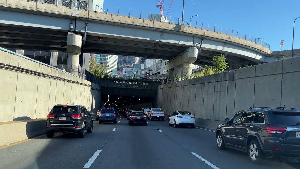波士顿通过I-93的蒂普·奥尼尔隧道北行车道将在夜间关闭