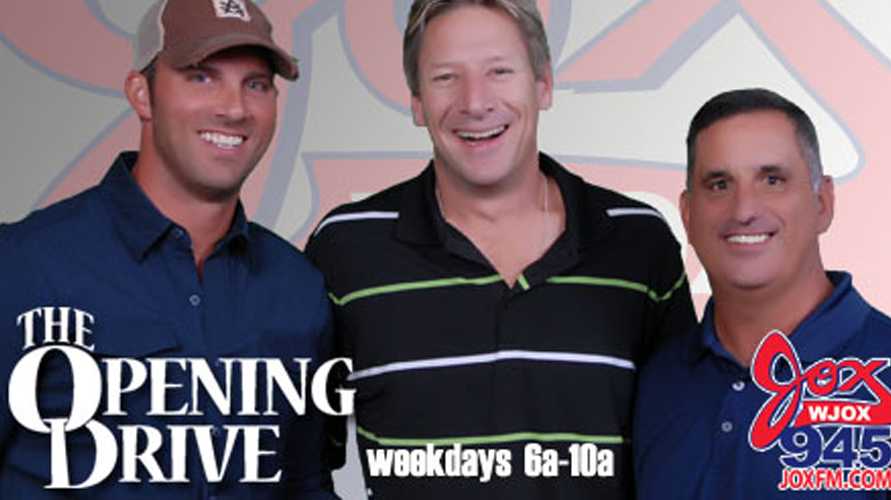 Wjox 94 5 Fm Cancels The Opening Drive Morning Show With Jay Barker Tony Kurre And Al Del Greco Wjox 94 5 Fm Cancels The Opening Drive, Jox Round Table