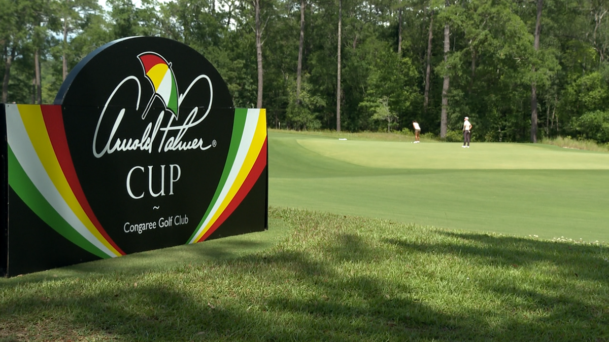 Opening round of Arnold Palmer Cup underway at Congaree Golf Club - WJCL