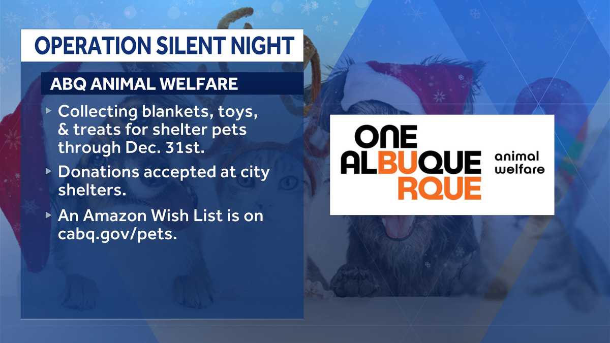'Operation Silent Night' comes to Albuquerque pet shelters