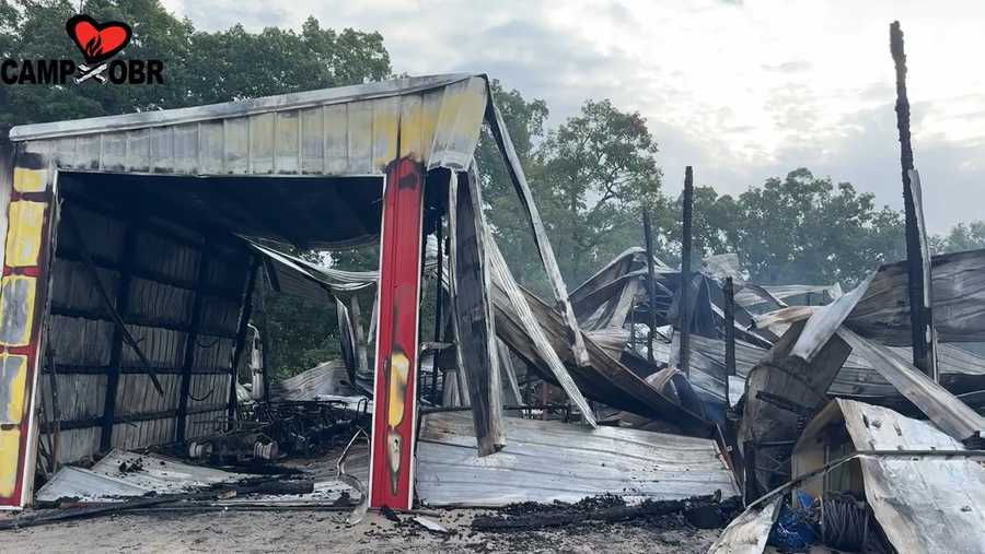 Electrical fire significant damages Operation BBQ's Camp OBR