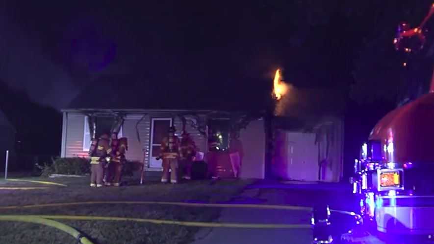 Fire early Tuesday guts Overland Park home under renovation