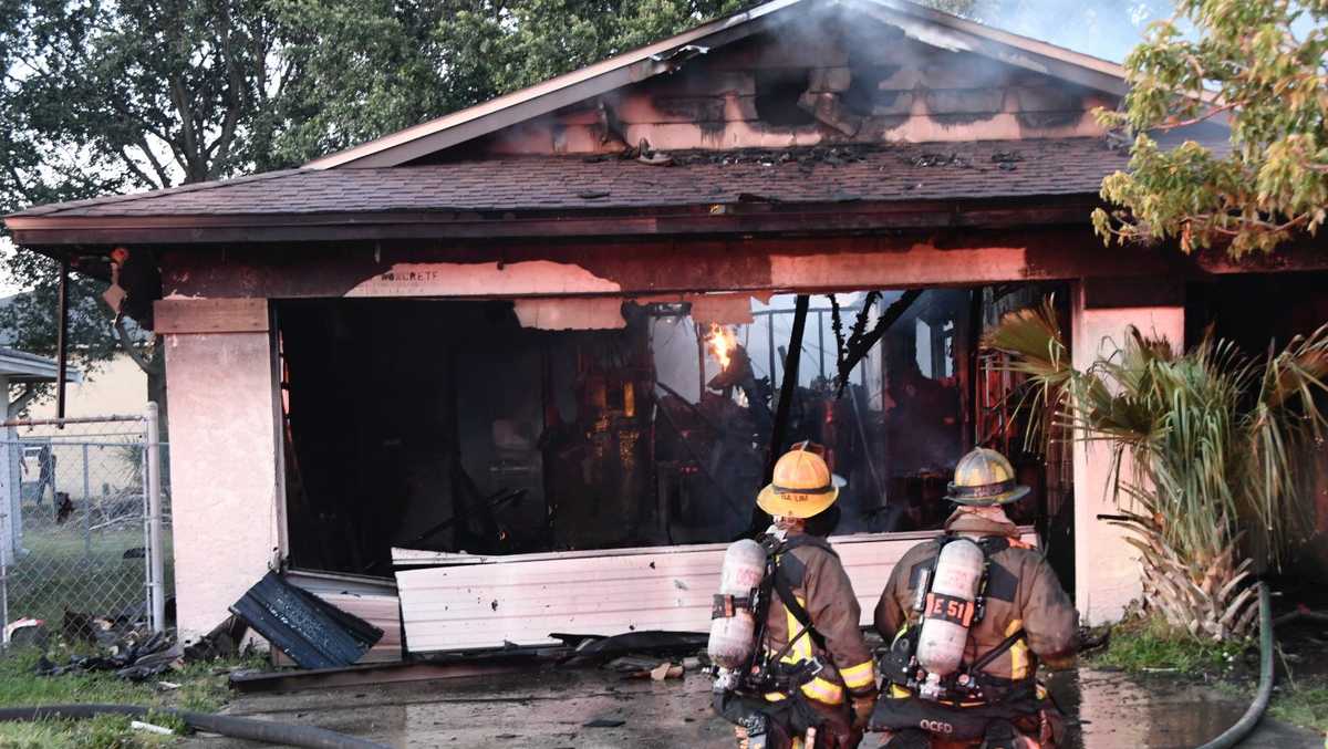 Orange County Fire Rescue responds to house fire